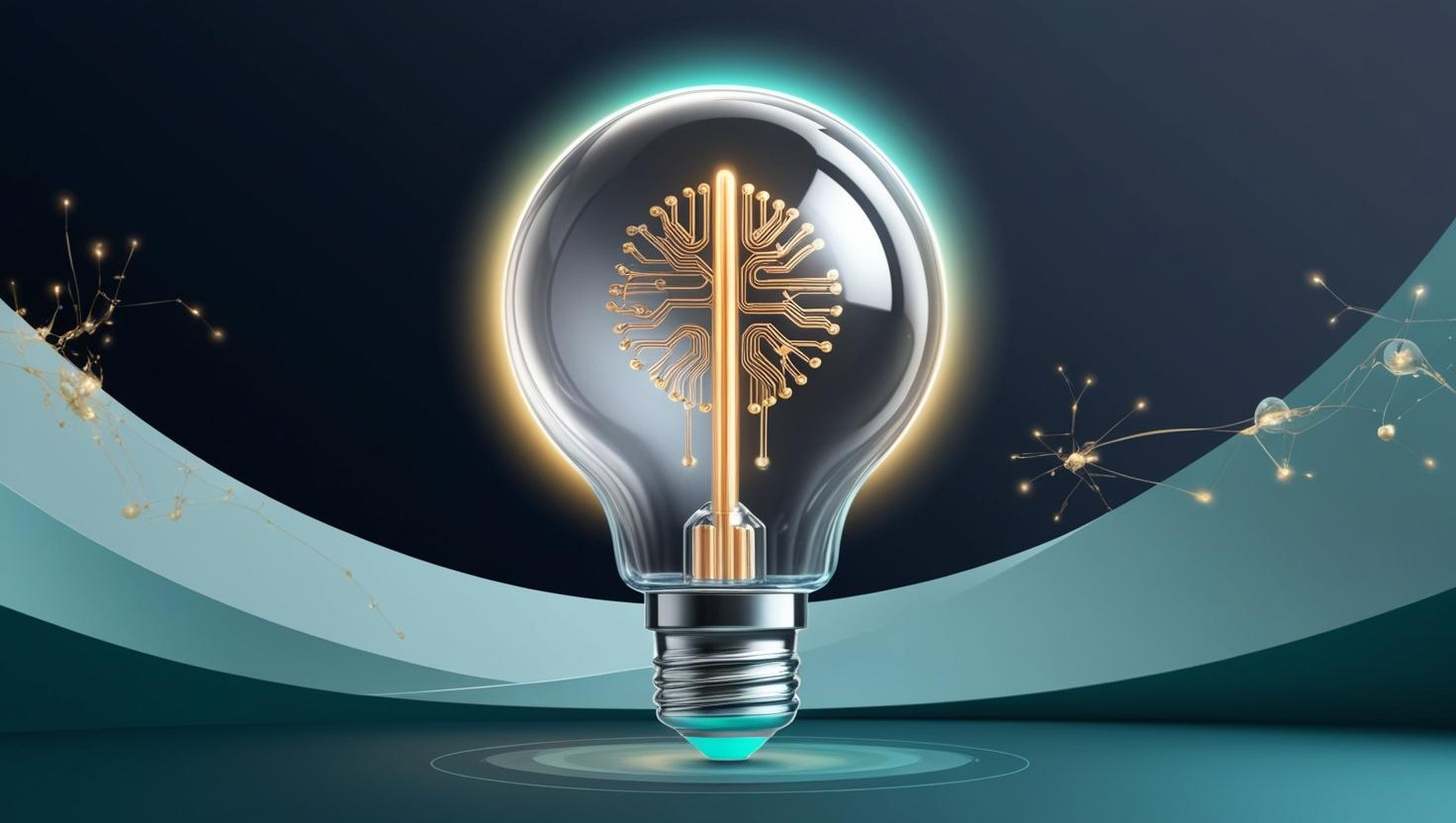 Lightbulb icon representing Illuminating Insights™: AI-Enhanced Strategies for growth, discovery, market trends, and sustainable growth.